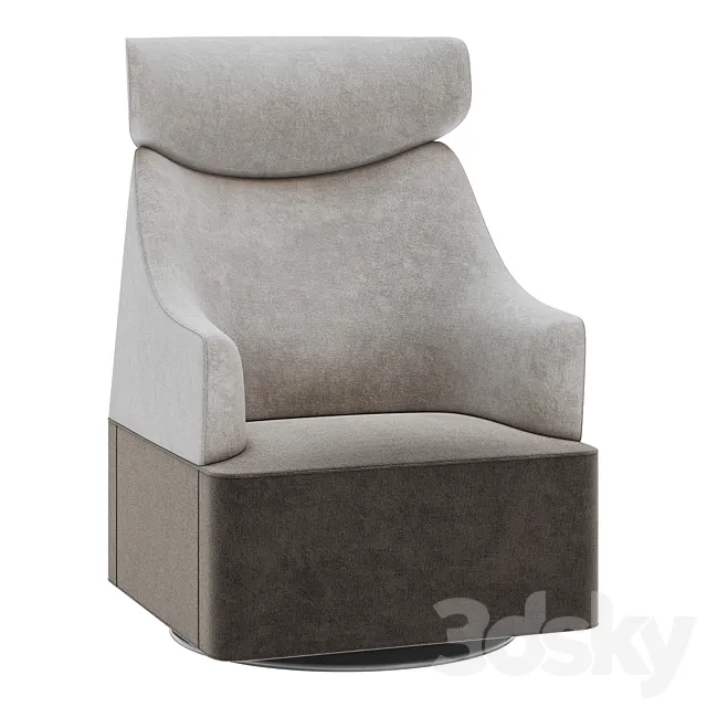 Herman Miller Plex Lounge Furniture Armchair 3DModel