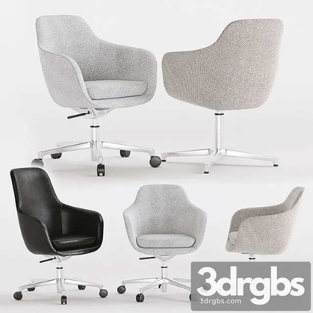 Herman miller Saiba chair 2 3D Model Download