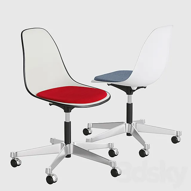 Herman Miller_Eames Task Chairs2 3D Model