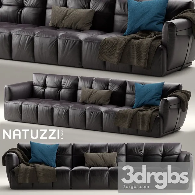 Herman Natuzzi Italia Sofa 01 3D Model Download Herman Natuzzi Italia Sofa 01 3D Model Download