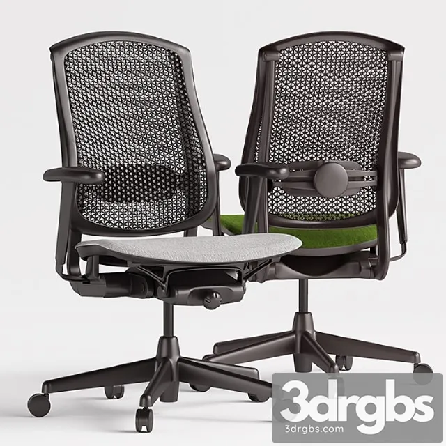 Hermanmiller – celle chairs 2 3D Model Download