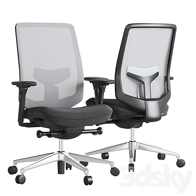 HermanMiller_Verus Chairs 3D Model