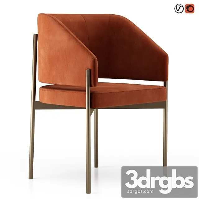 Hermes Chair 2 3D Model Download