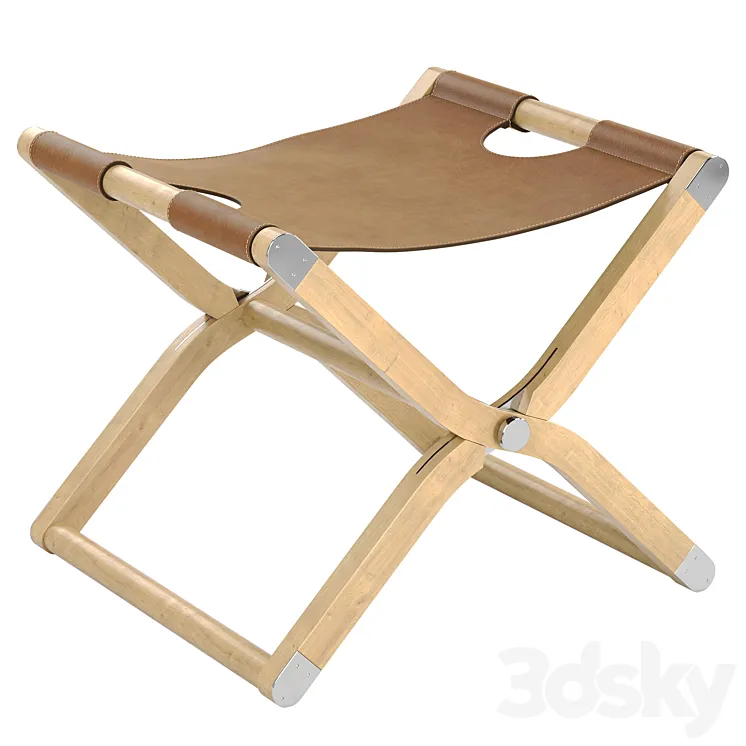 Hermes Pippa Folding Stool 3D Model Free Download Hermes Pippa Folding Stool 3D Model Free Download