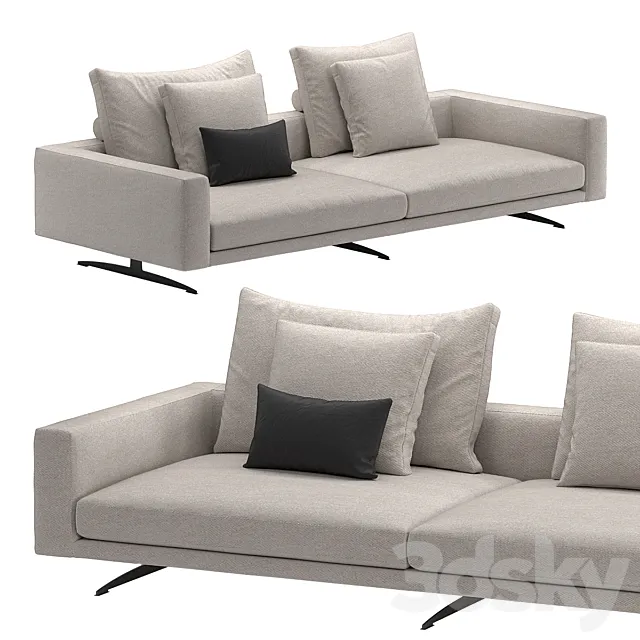 Hermes sofa 3D Model