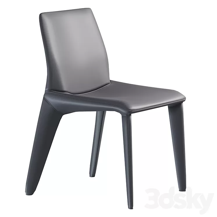 Heron chair by bonaldo 3D Model Free Download