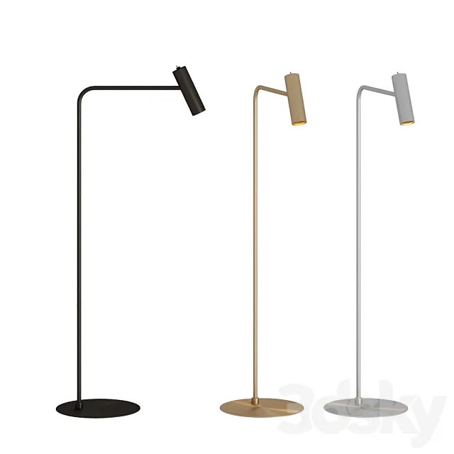 Heron floor lamp 3DModel