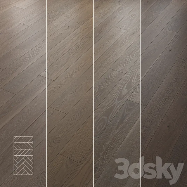 Herringbone parquet chevron s8 3D Model