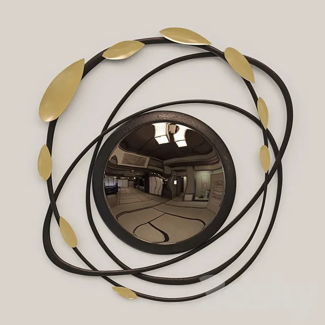 Hervé van der Straeten. mirror Voltige 3DModel