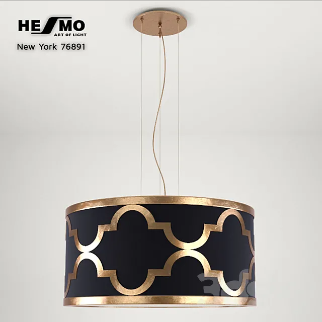 Hesmo NewYork 76891 hanging lamp 3DModel Hesmo NewYork 76891 hanging lamp 3DModel