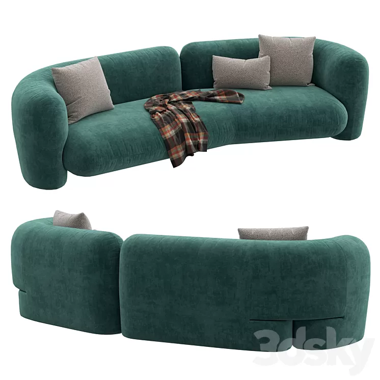 Hessentia Cornelio Cappellini Gio sofa 3D Model Free Download Hessentia Cornelio Cappellini Gio sofa 3D Model Free Download