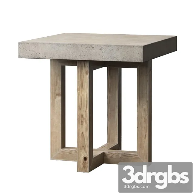 Heston square side table Heston square side table