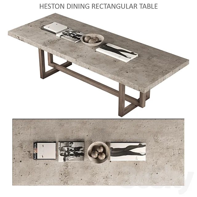 heston table 3DModel heston table 3DModel