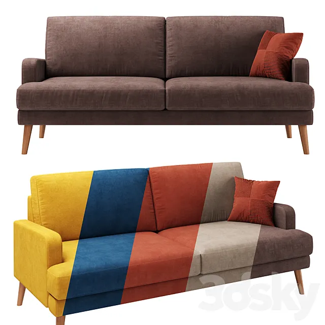 Hevit sofa 3D Model