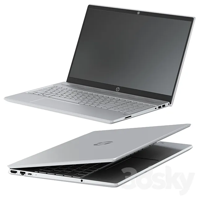 hewlett packard pavilion 15 laptop 3D Model
