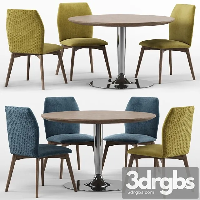 Hexa and planet – connubia calligaris 2 3D Model Download