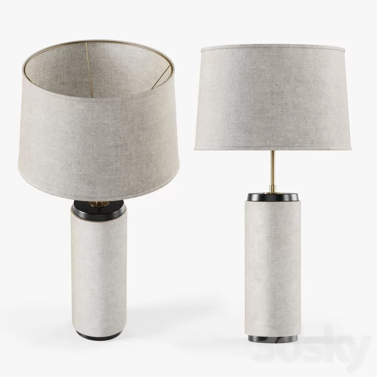 Heyward table lamp 3D Model Heyward table lamp 3D Model