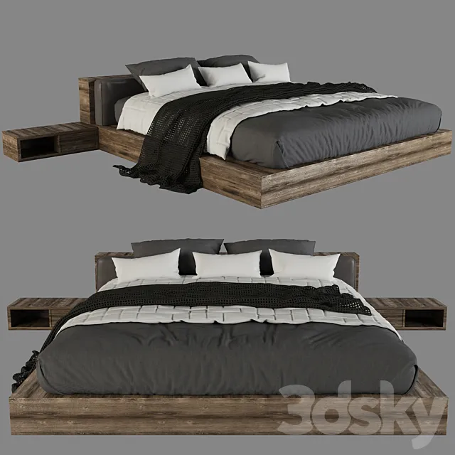 Hi-Tech Bed 3DModel