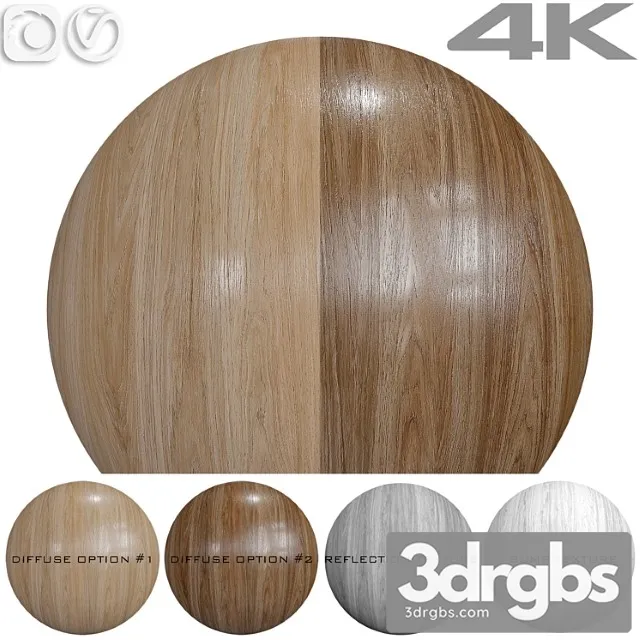 Hickory Seamless Texture 3D Model Download