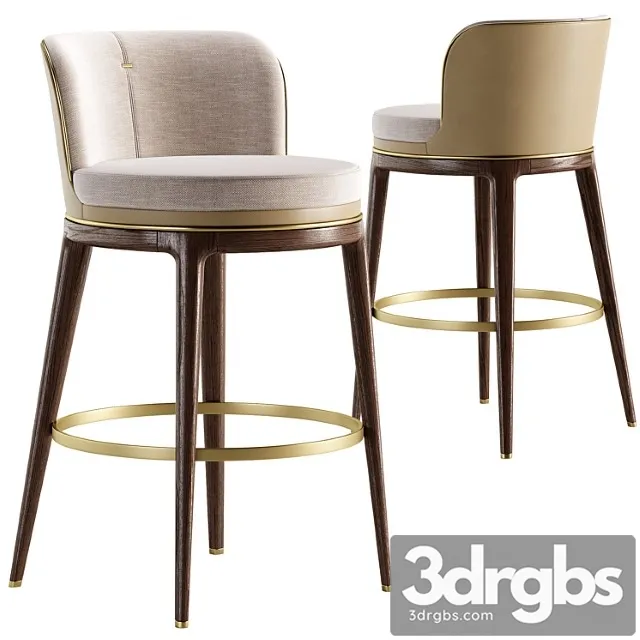 Hicks Bar Chair 3D Model Download