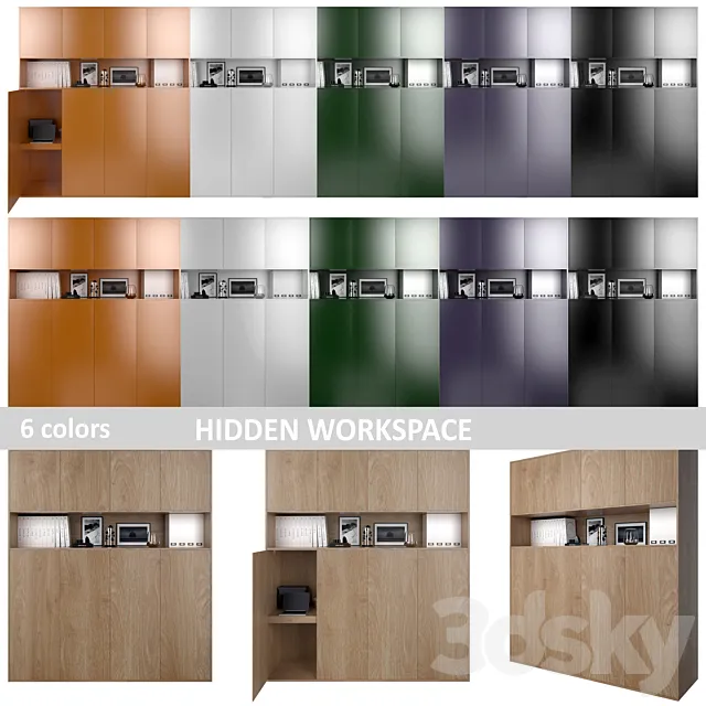 Hidden Workspace | set 3 3D Model Hidden Workspace | set 3 3D Model