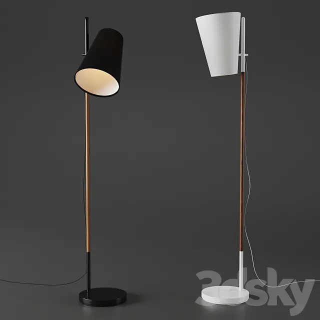 Hideout floor lamp 3DModel Hideout floor lamp 3DModel