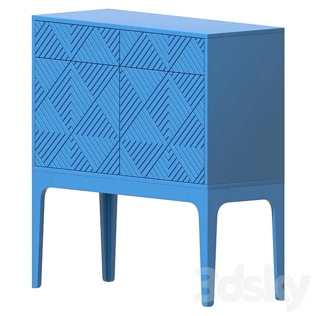 High cabinet Flow Geometry 3D Model