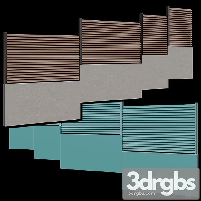 High Fence 3D Model Download High Fence 3D Model Download