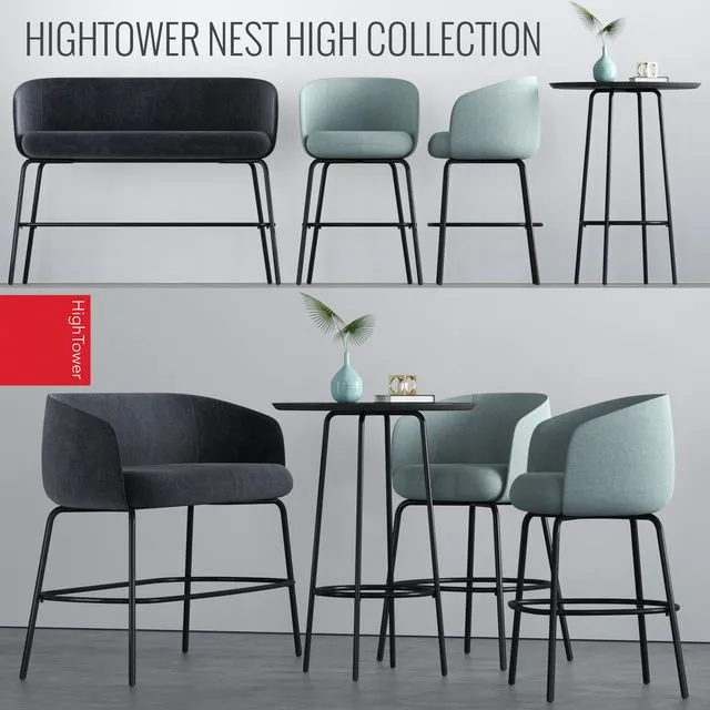 HighTower High Nest Set 3D Model