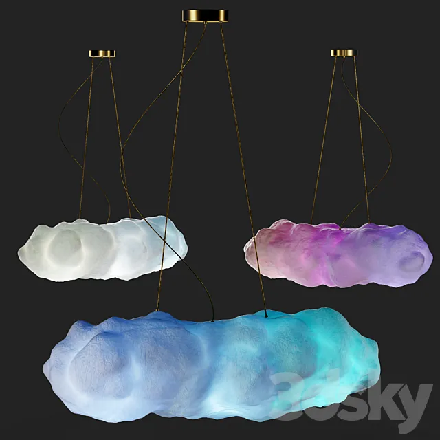 ?hildren’s lamp cloud 3DModel ?hildren’s lamp cloud 3DModel