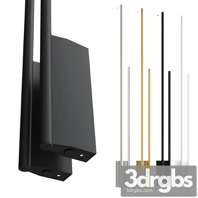 Hilow line wall lamp by panzeri 3D Model Download Hilow line wall lamp by panzeri 3D Model Download