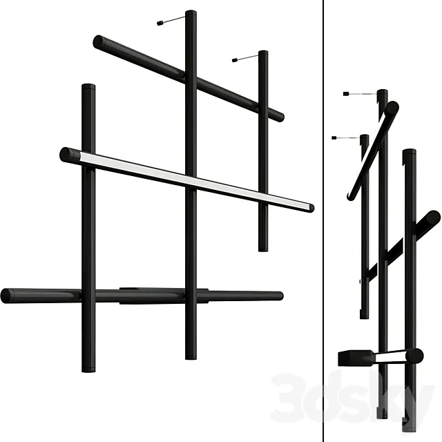 HILOW wall lamp By PANZERI 3D Model