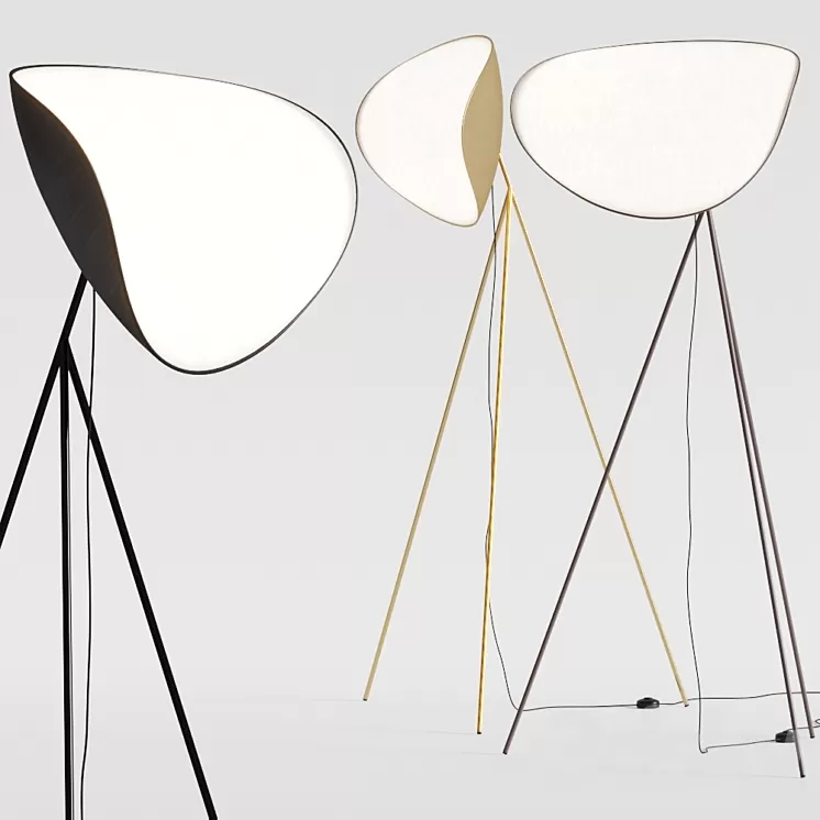 Hind Rabii Infinity Floor Lamp 3D Model