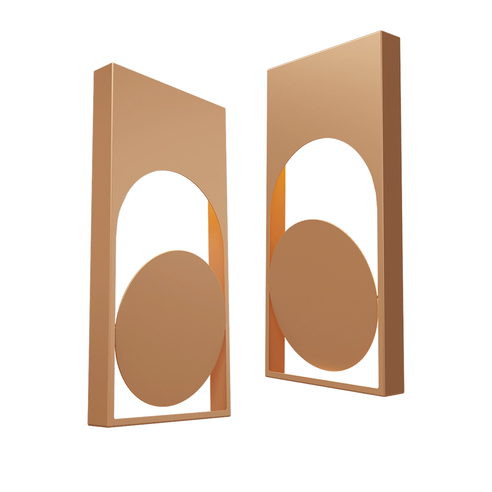 HIND RABII – Wall lamp Segno 3D Model