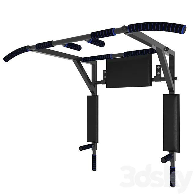 Hinged horizontal bar Spektr Sport Stanley 3D Model