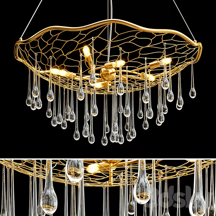 Hinkley Lighting QN-LAGUNA 3D Model Hinkley Lighting QN-LAGUNA 3D Model