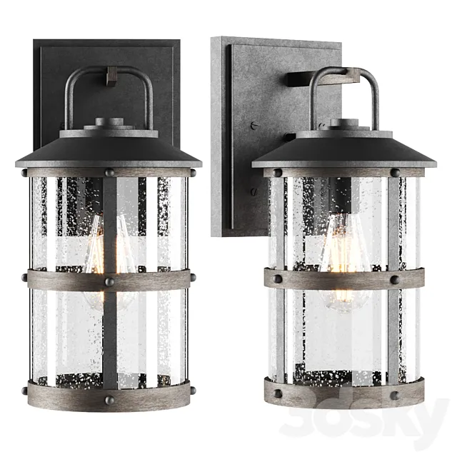 Hinkley Wall Mount Lantern _ Wall Mount Lantern 3D Model