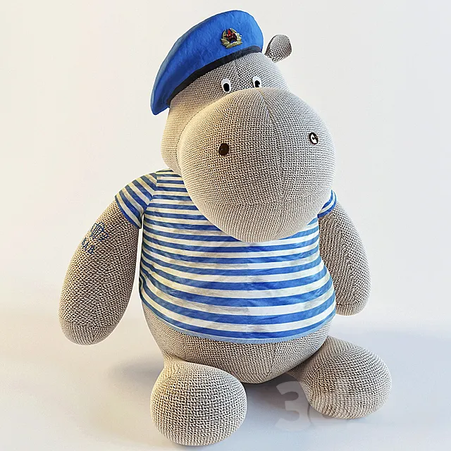 Hippo 3D Model Hippo 3D Model