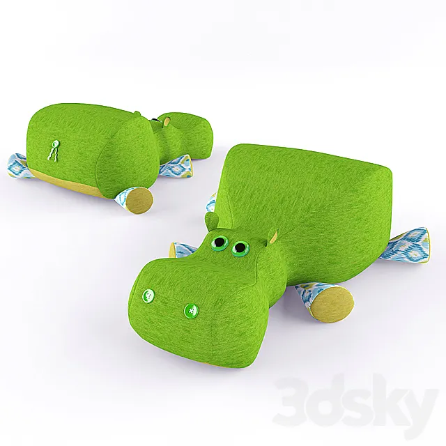 Hippo 3DModel Hippo 3DModel