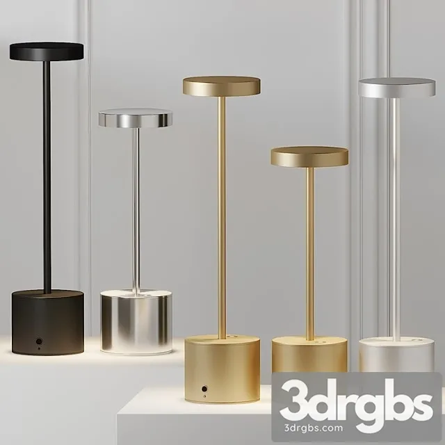 Hisle luxciole gm – 4 different metal materials 3D Model Download