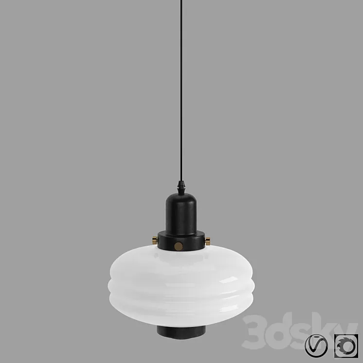 HK-Living Hanging lamp 3D Model HK-Living Hanging lamp 3D Model