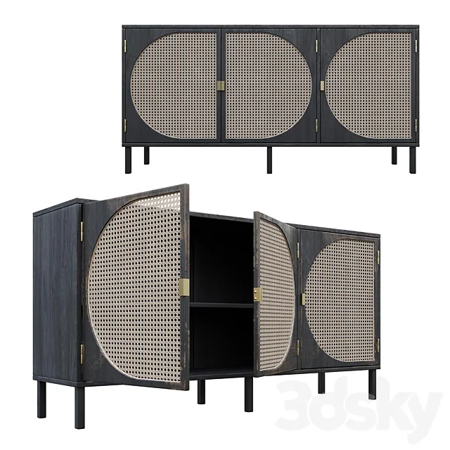 HK living webbing dressoir 3DModel HK living webbing dressoir 3DModel