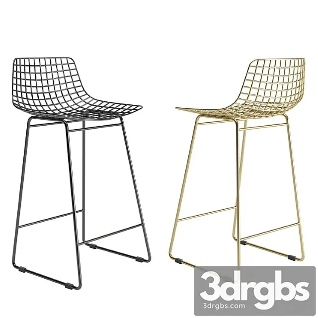 Hkliving wire stool Hkliving wire stool