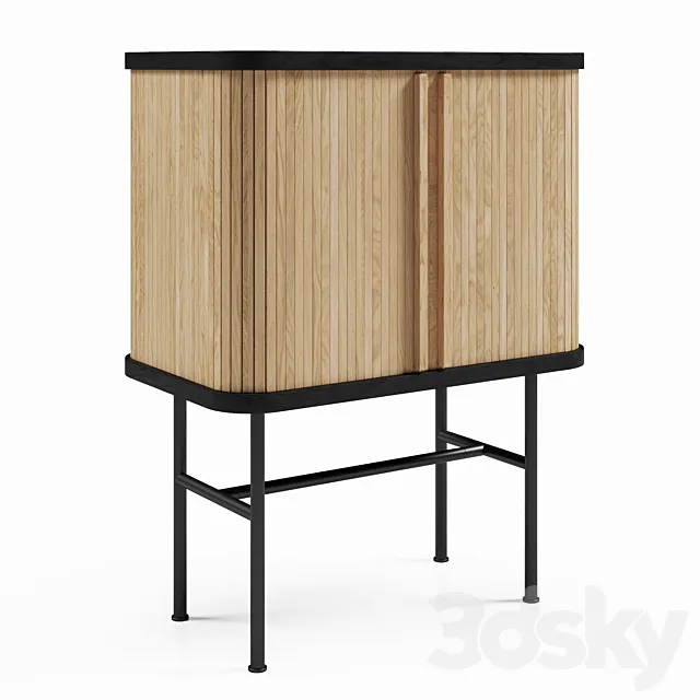H&M Bedside table 3D Model H&M Bedside table 3D Model