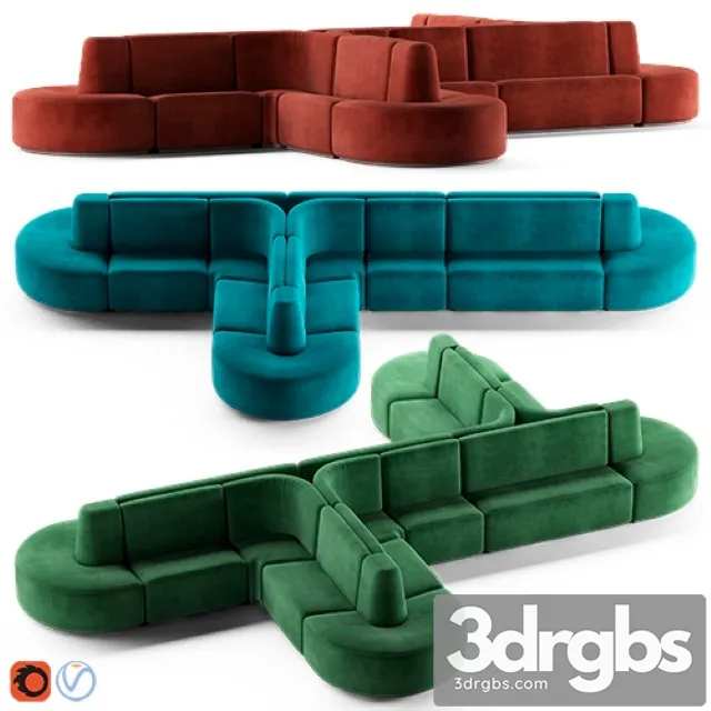 Hmd Interiors Bistro Sofa 3D Model Download Hmd Interiors Bistro Sofa 3D Model Download