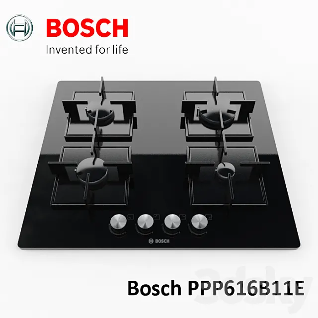 Hob Bosch PPP616B11E 3DModel