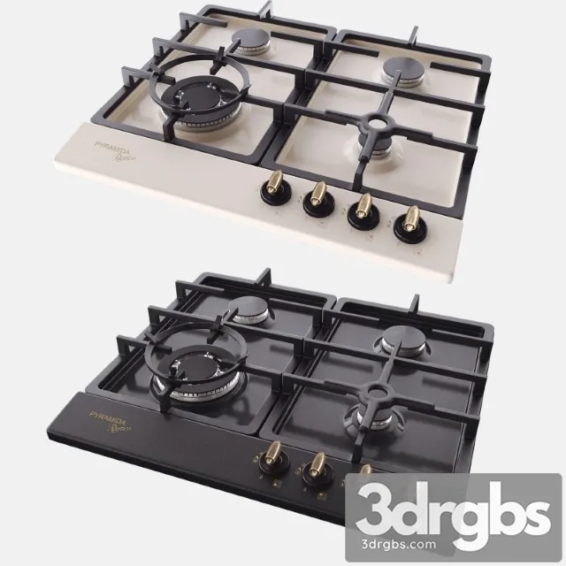 Hob Pyramida Pfe 642 Ivory Rustico 3D Model Download