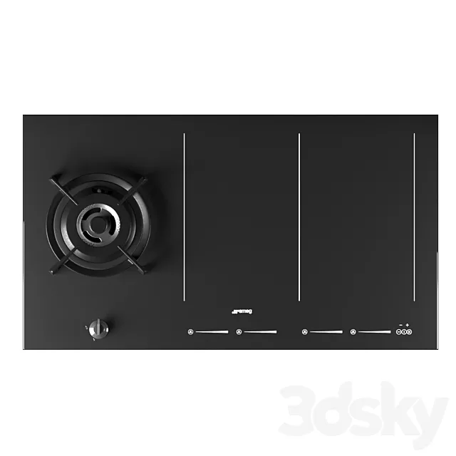 Hob smeg 3D Model