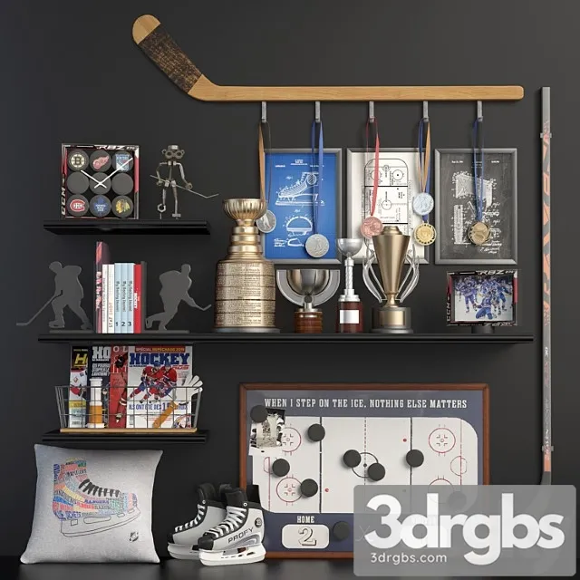 Hockey 3D Model Download