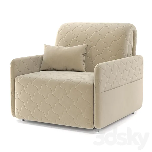 Hoff armchair-bed Boston 3D Model